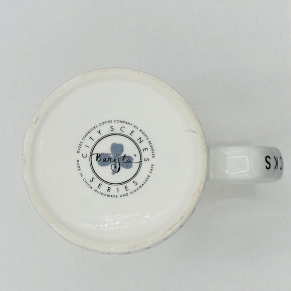 Starbucks 2003 City Scenes Series Boston Coffee Mug 14oz - Picture 6 of 7